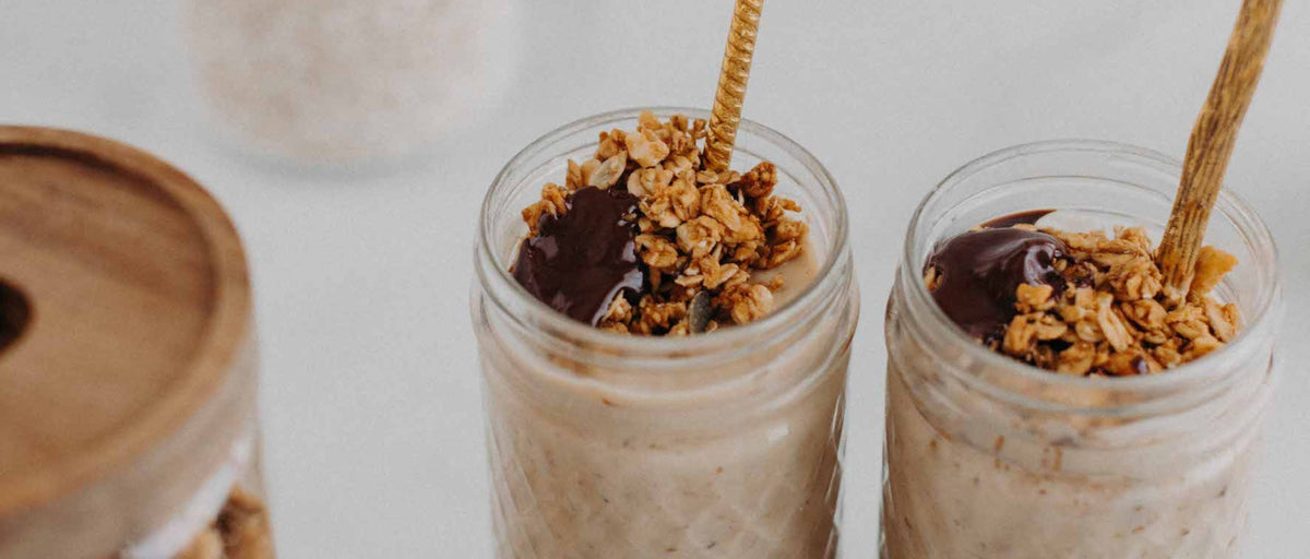 Porridge im Glas