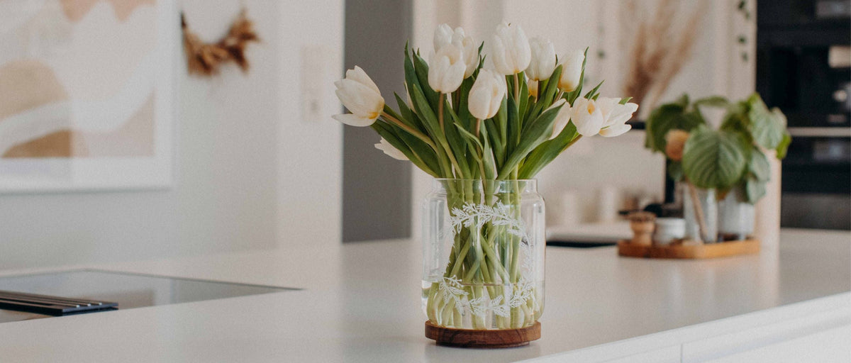 Vom Windlicht zur Blumenvase