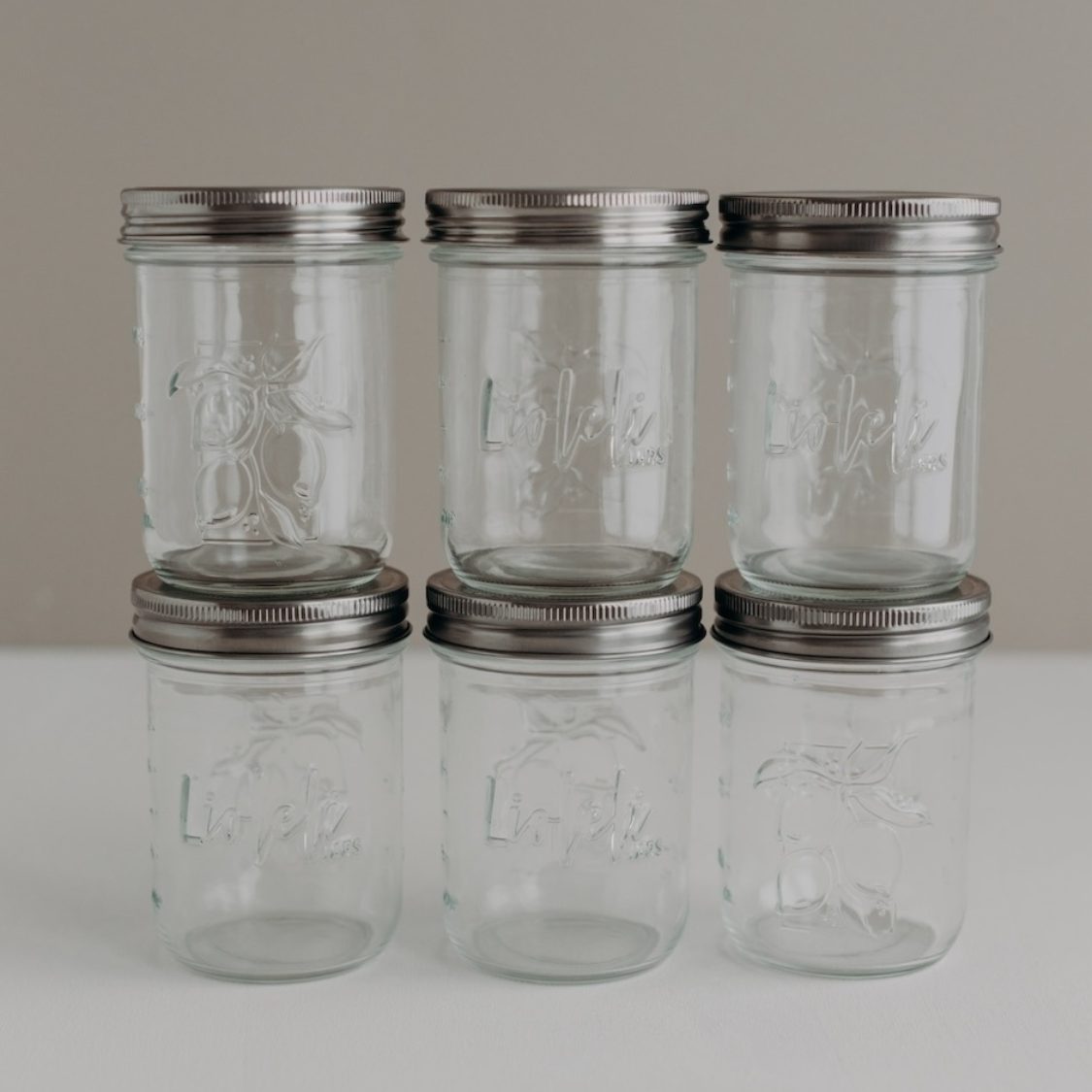 Lioleli Mason Jar | Set | Wide 500ml