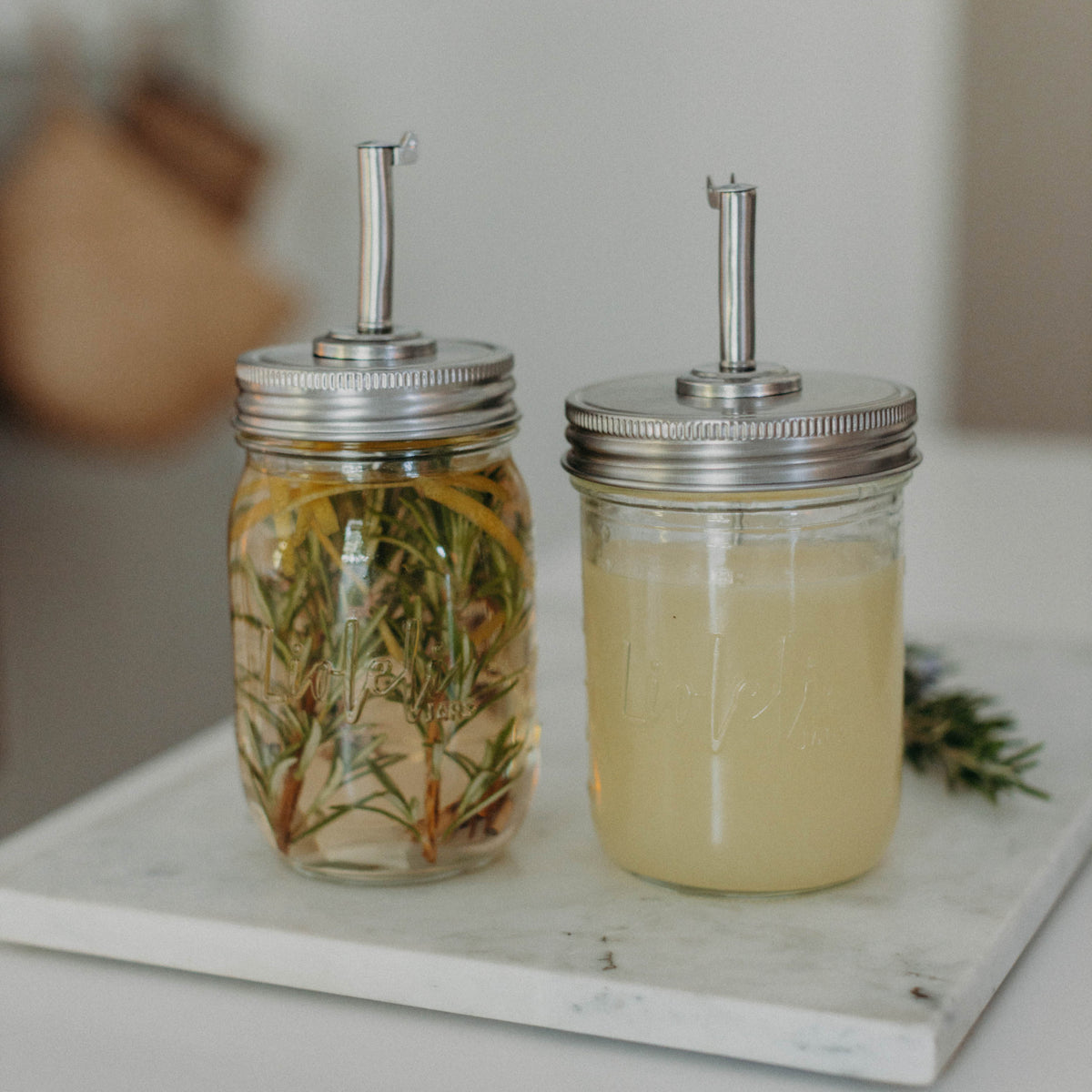 Ausgießer | Mason Jar | Edelstahl